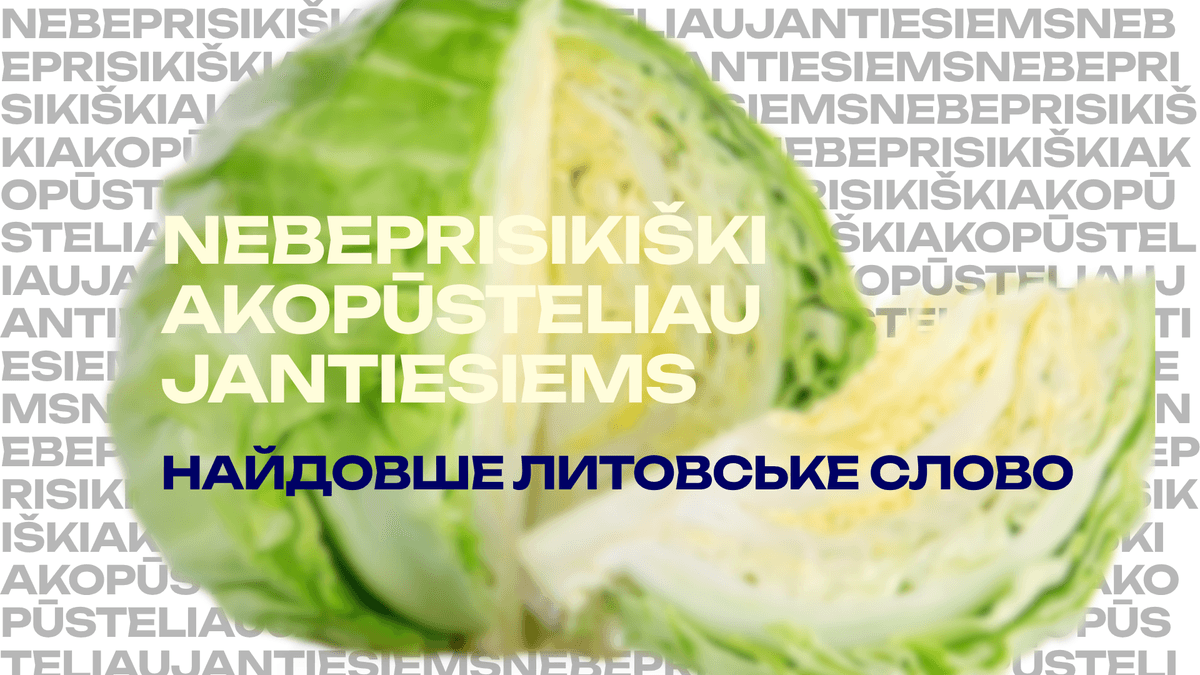 Найдовше слово литовської мови